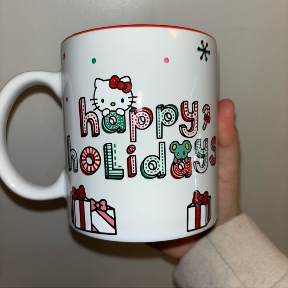 Happy Holidays Hello Kitty Mug - Picture 11 of 12